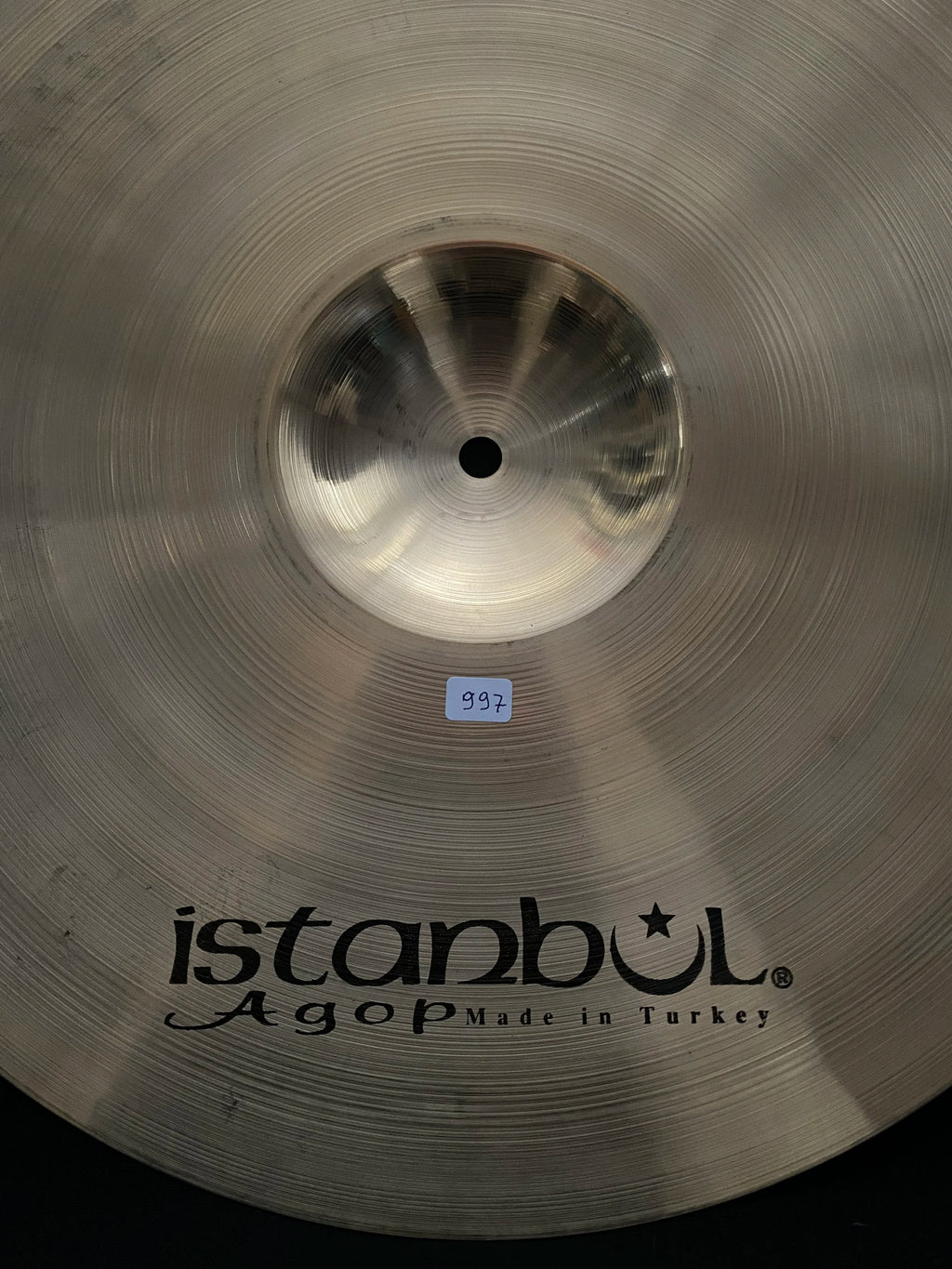 16" Istanbul Agop XIST Brilliant Crash 997 grams