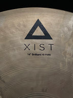 14" Istanbul Agop XIST Brilliant Hi-Hats 1189 - 967 grams