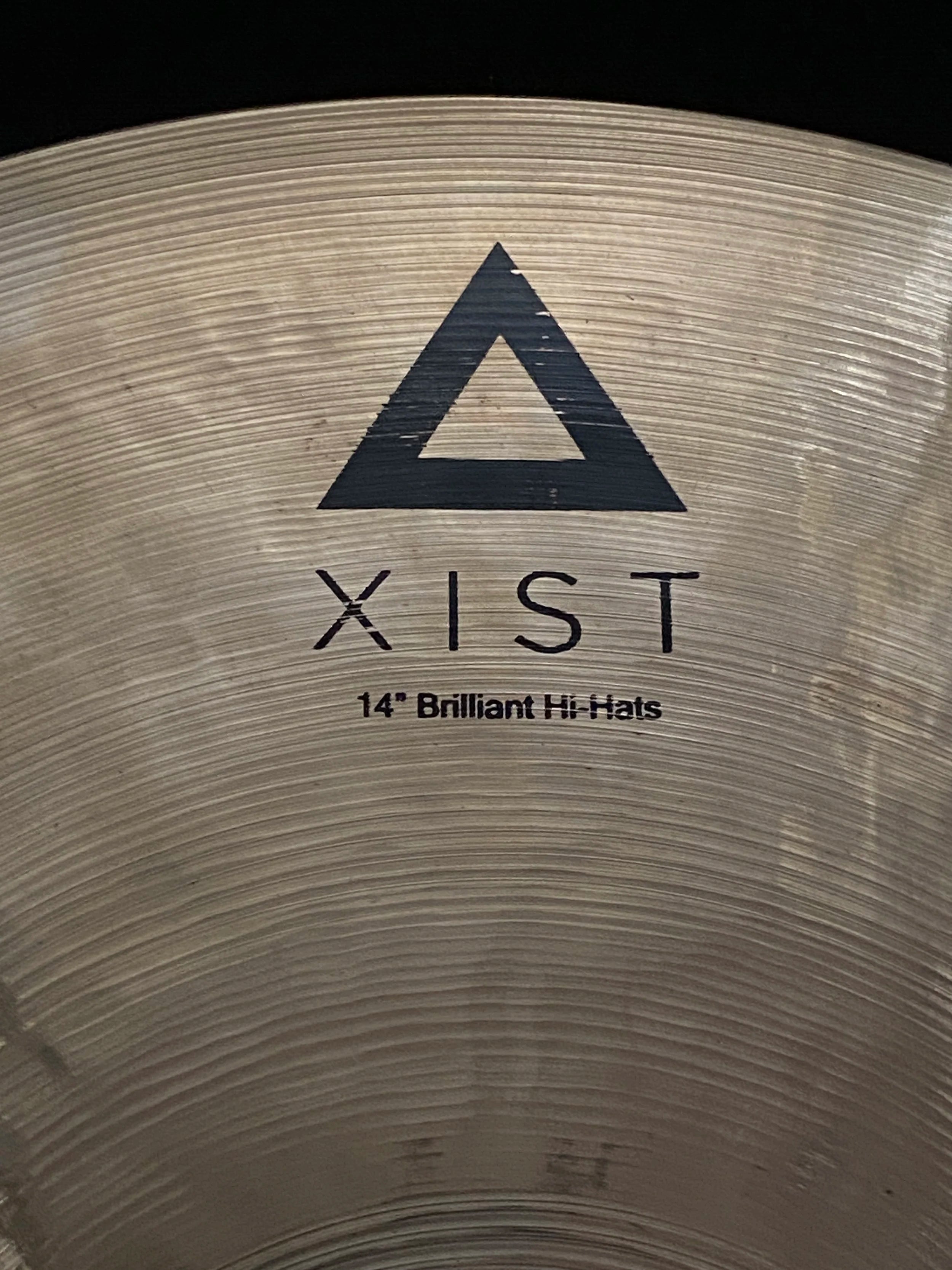 14" Istanbul Agop XIST Brilliant Hi-Hats 1189 - 967 grams