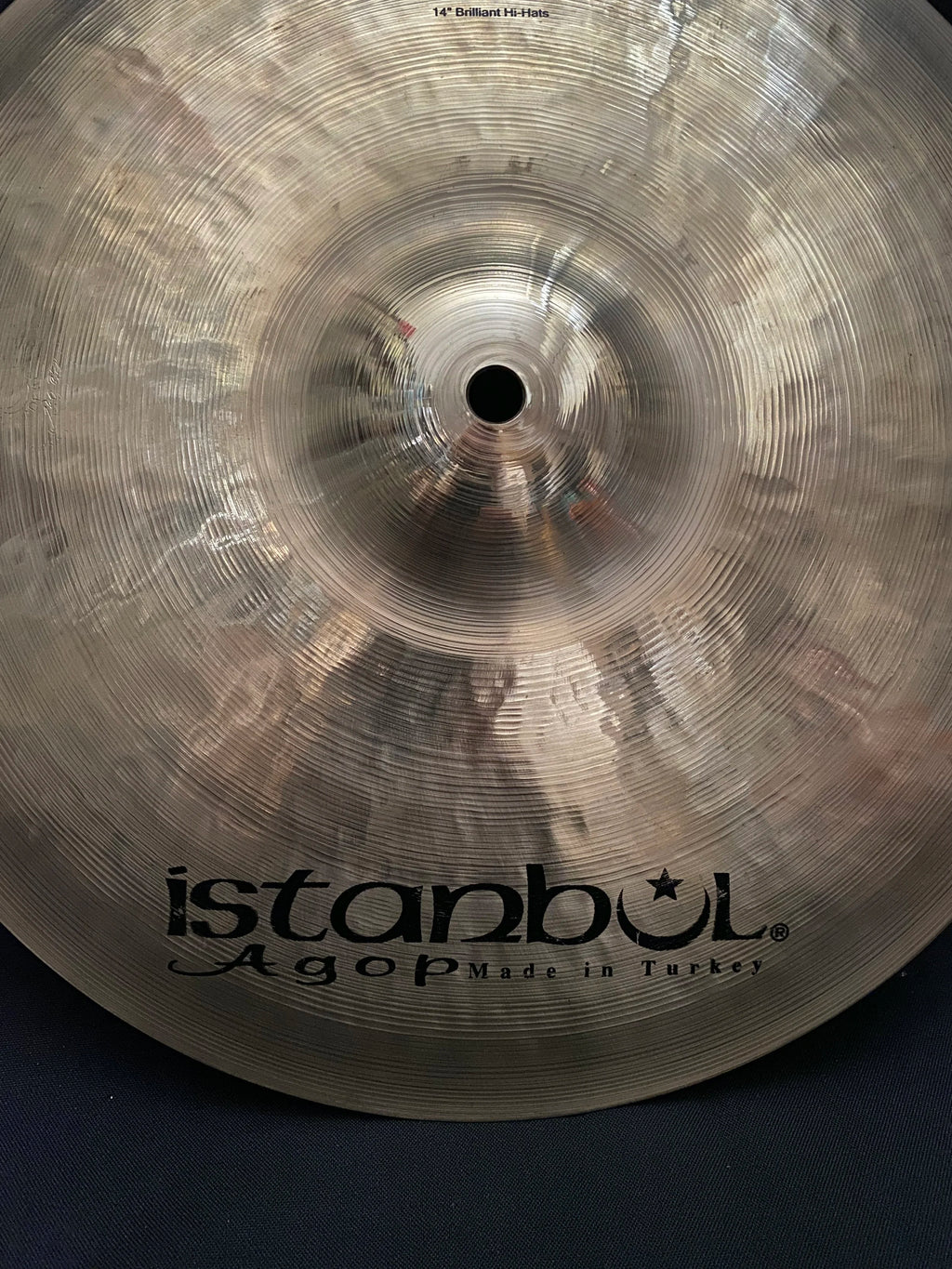 14" Istanbul Agop XIST Brilliant Hi-Hats 1189 - 967 grams
