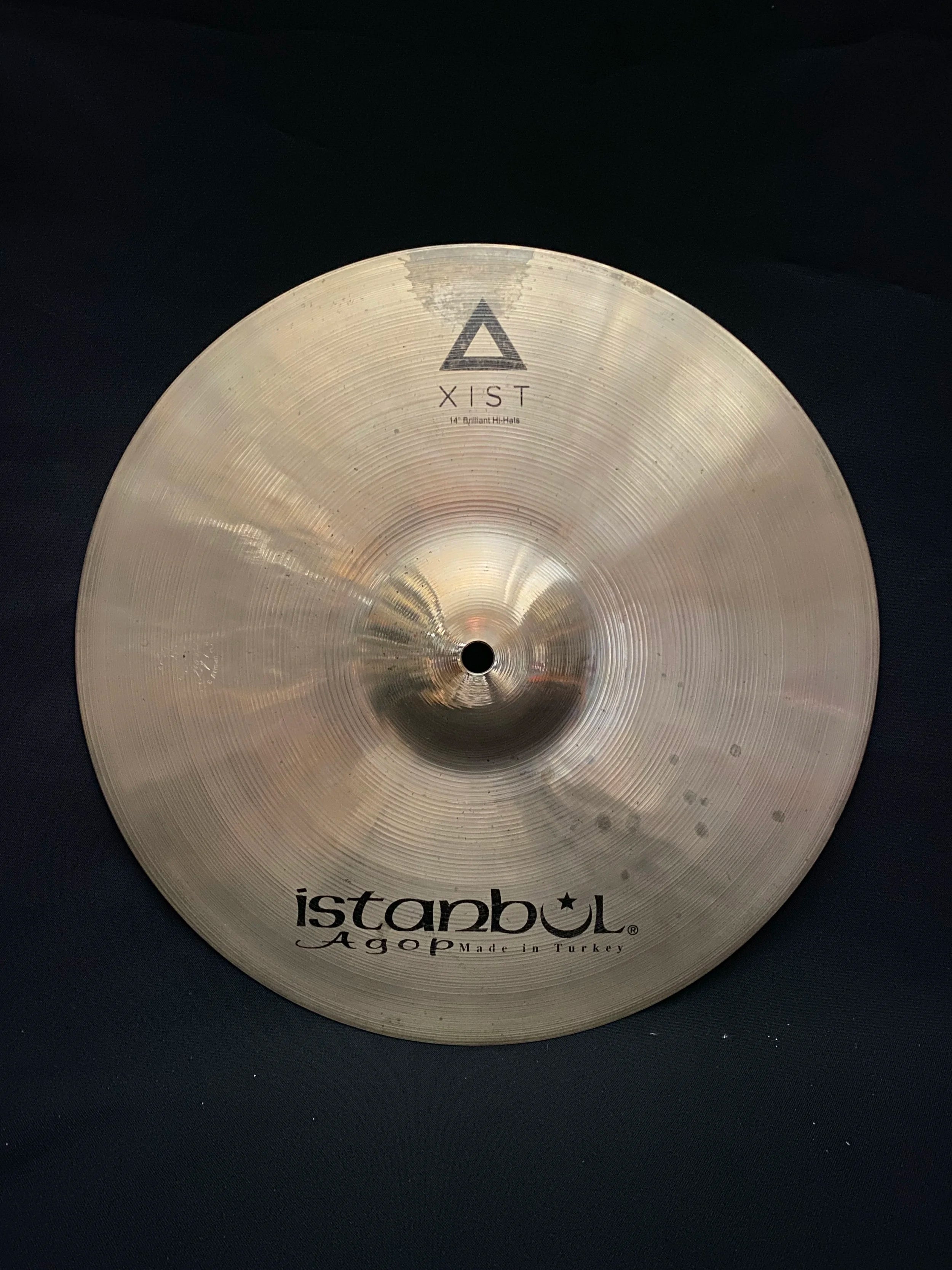 14" Istanbul Agop XIST Brilliant Hi-Hats 1189 - 967 grams