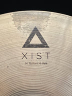 14" Istanbul Agop XIST Brilliant Hi-Hats 1189 - 967 grams