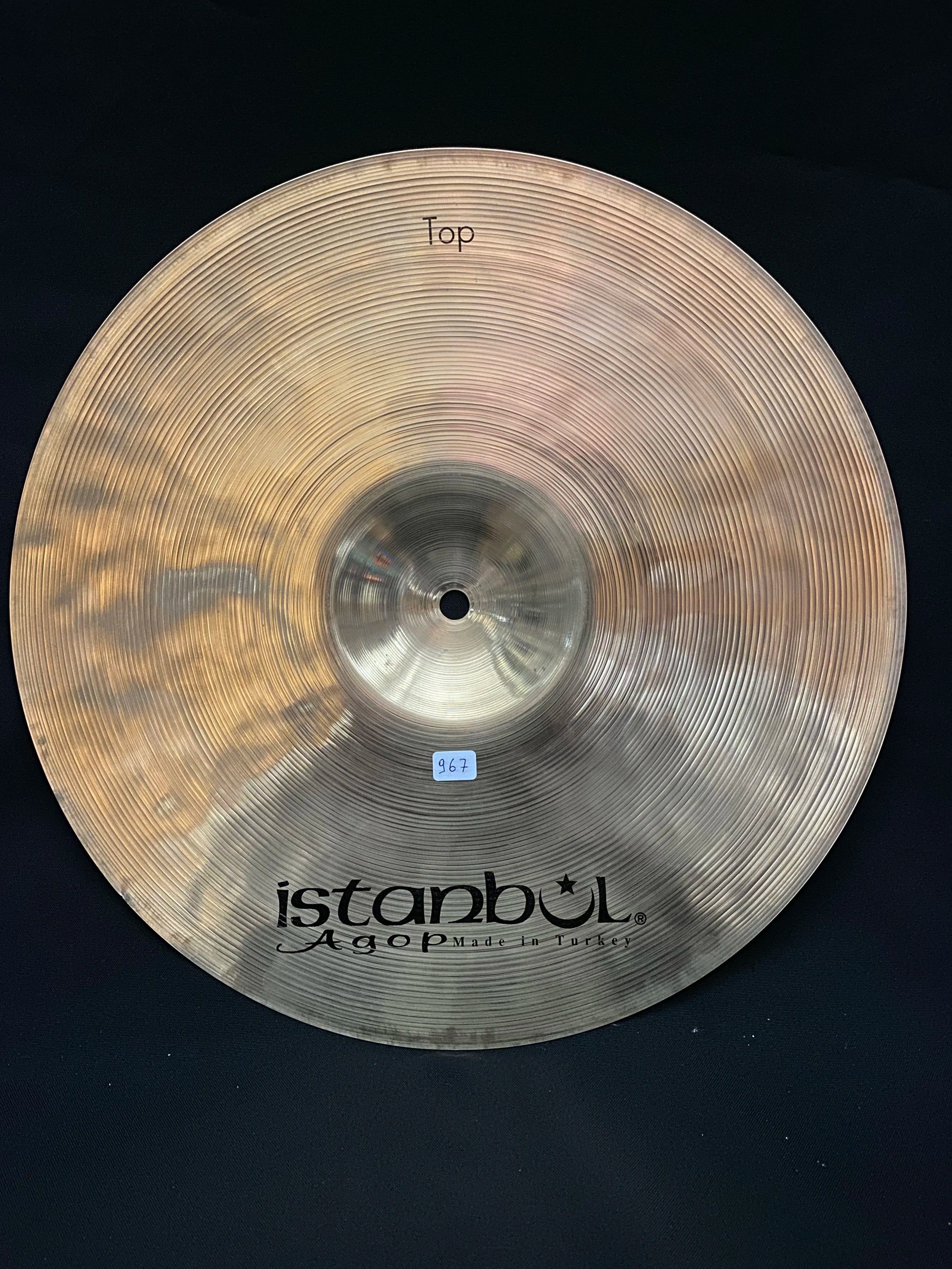 14" Istanbul Agop XIST Brilliant Hi-Hats 1189 - 967 grams