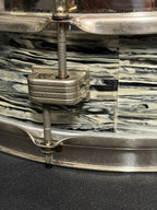 1964 Ludwig Downbeat 14"x 4" snare drum Black Oyster Pearl