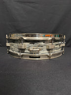 1964 Ludwig Downbeat 14"x 4" snare drum Black Oyster Pearl