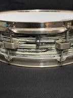 1964 Ludwig Downbeat 14"x 4" snare drum Black Oyster Pearl
