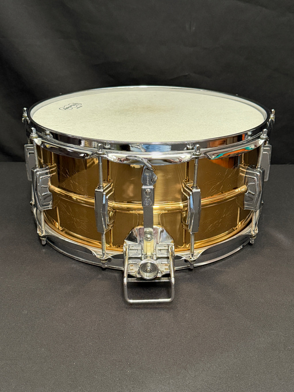 Ludwig 75th. Anniversary 14" x 6,5" Bronze snare drum Super Sensitive from 1984