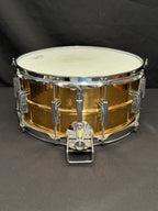 Ludwig 75th. Anniversary 14" x 6,5" Bronze snare drum Super Sensitive from 1984