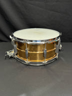 Ludwig 75th. Anniversary 14" x 6,5" Bronze snare drum Super Sensitive from 1984