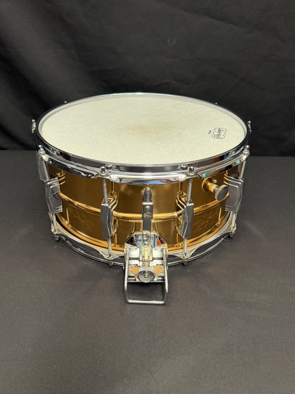 Ludwig 75th. Anniversary 14" x 6,5" Bronze snare drum Super Sensitive from 1984