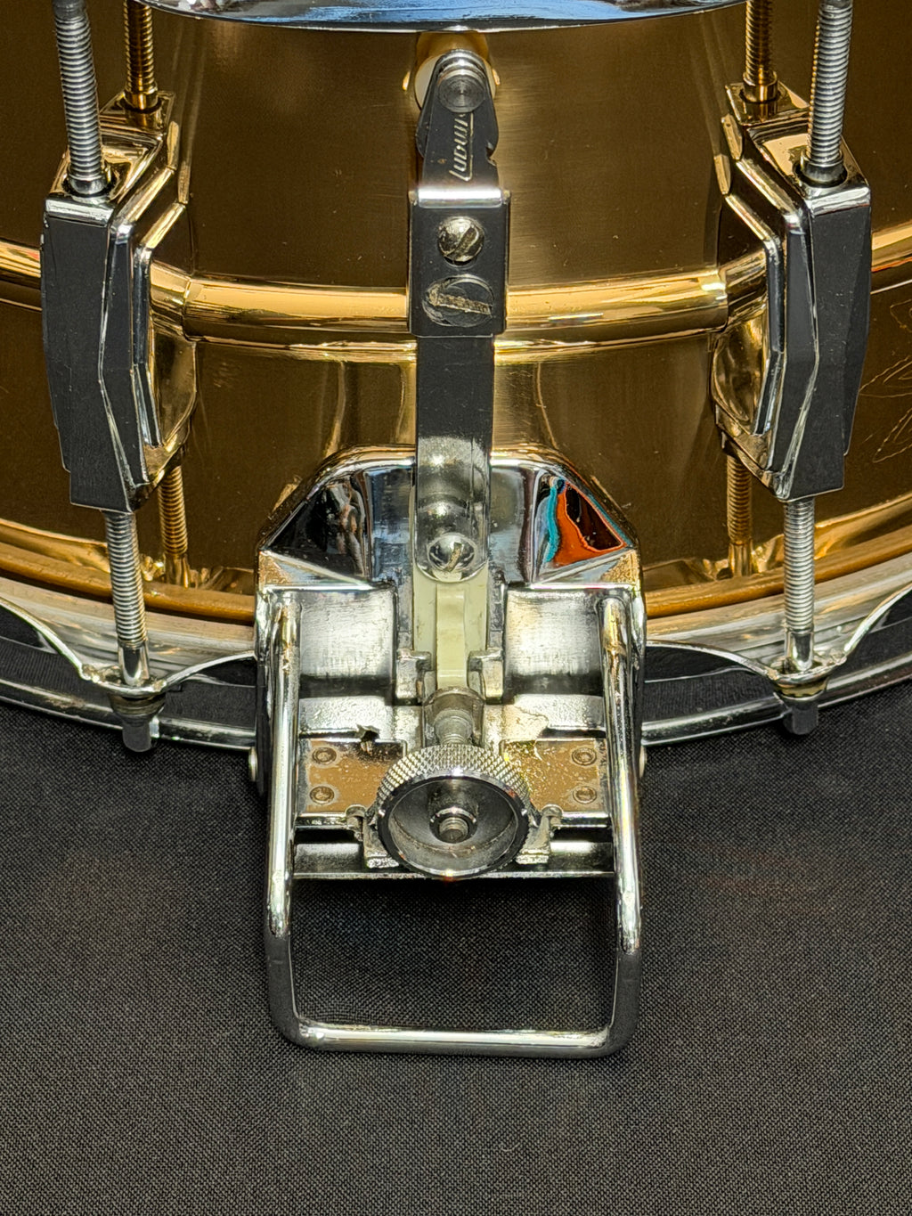 Ludwig 75th. Anniversary 14" x 6,5" Bronze snare drum Super Sensitive from 1984