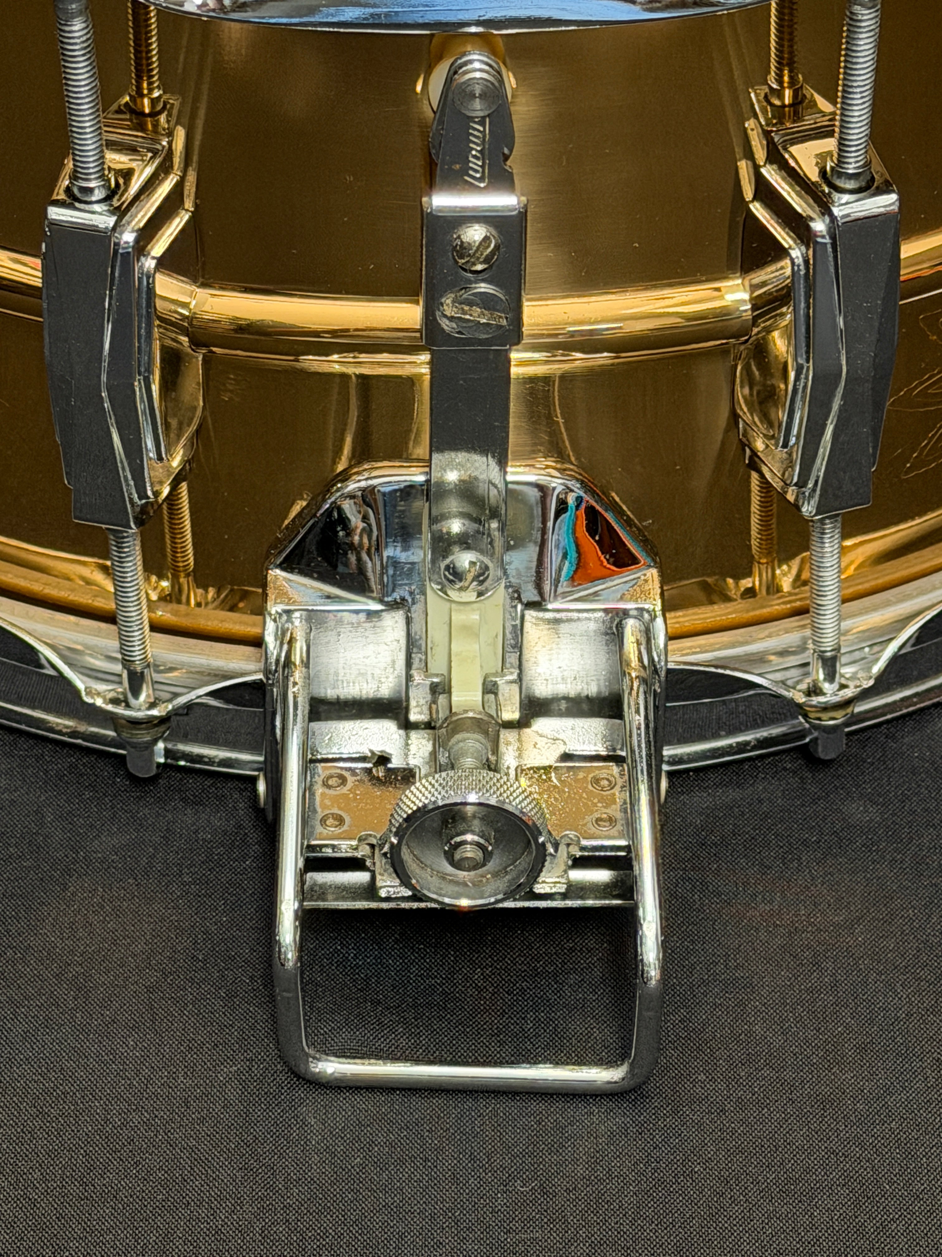 Ludwig 75th. Anniversary 14" x 6,5" Bronze snare drum Super Sensitive from 1984