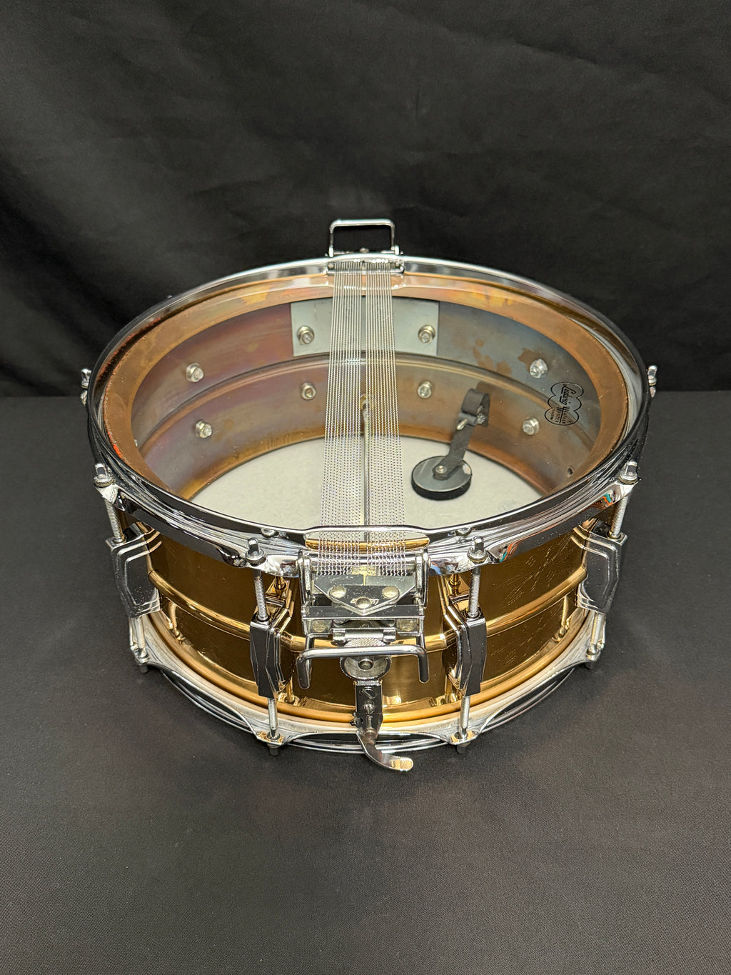 Ludwig 75th. Anniversary 14" x 6,5" Bronze snare drum Super Sensitive from 1984