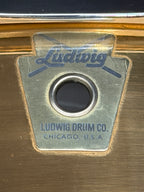Ludwig 75th. Anniversary 14" x 6,5" Bronze snare drum Super Sensitive from 1984