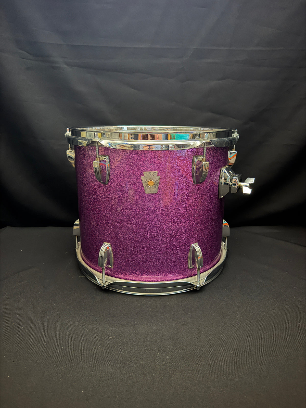 Ludwig Classic Maple 13" x 11" Purple Sparkle Hang Tom