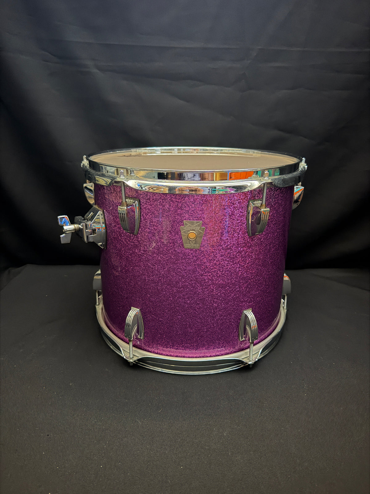 Ludwig Classic Maple 13" x 11" Purple Sparkle Hang Tom