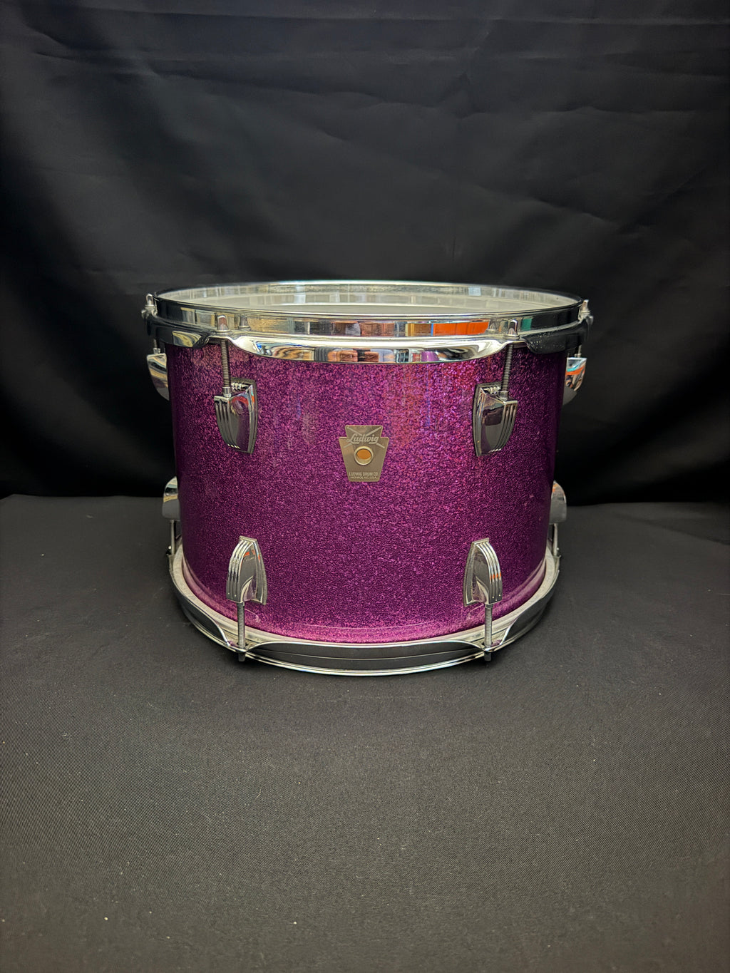 Ludwig Classic Maple 13" x 9" Purple Sparkle Tom Tom