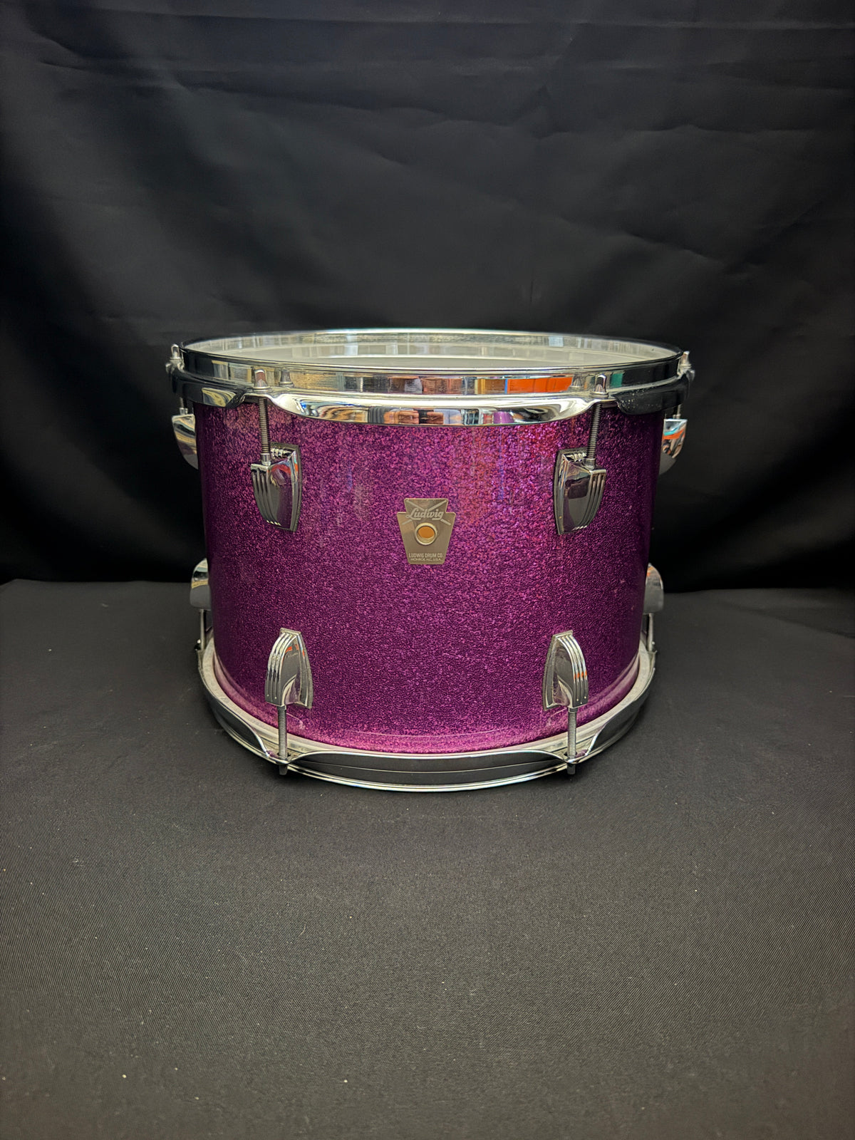 Ludwig Classic Maple 13" x 9" Purple Sparkle Tom Tom