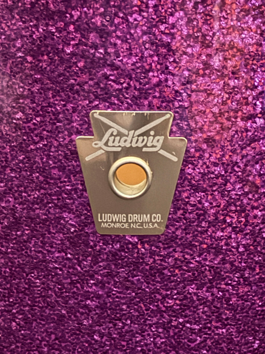 Ludwig Classic Maple 13" x 9" Purple Sparkle Tom Tom