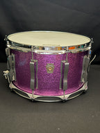 Ludwig Classic Maple 14" x 8" Purple Sparkle Snare Drum