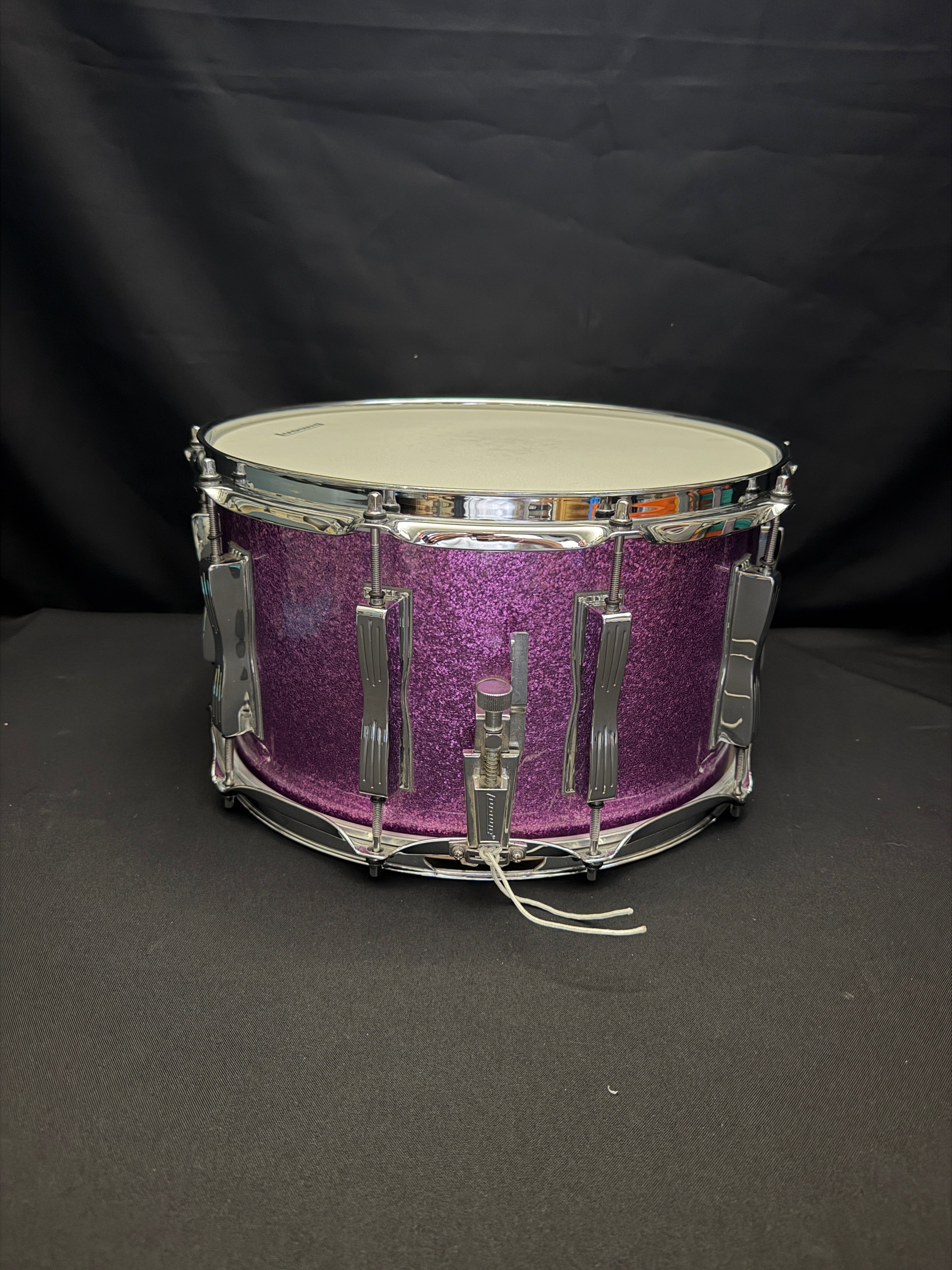 Ludwig Classic Maple 14" x 8" Purple Sparkle Snare Drum