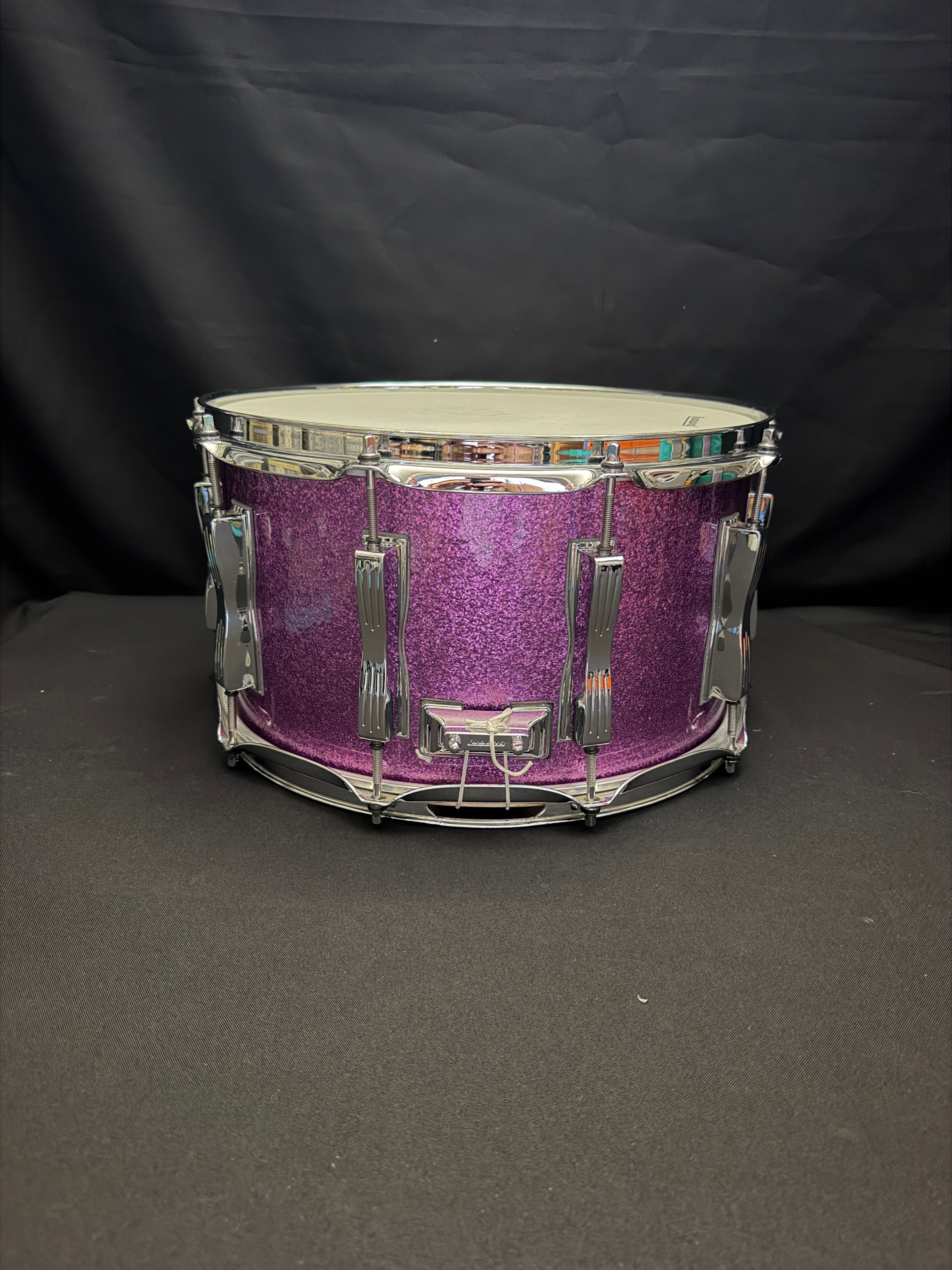 Ludwig Classic Maple 14" x 8" Purple Sparkle Snare Drum