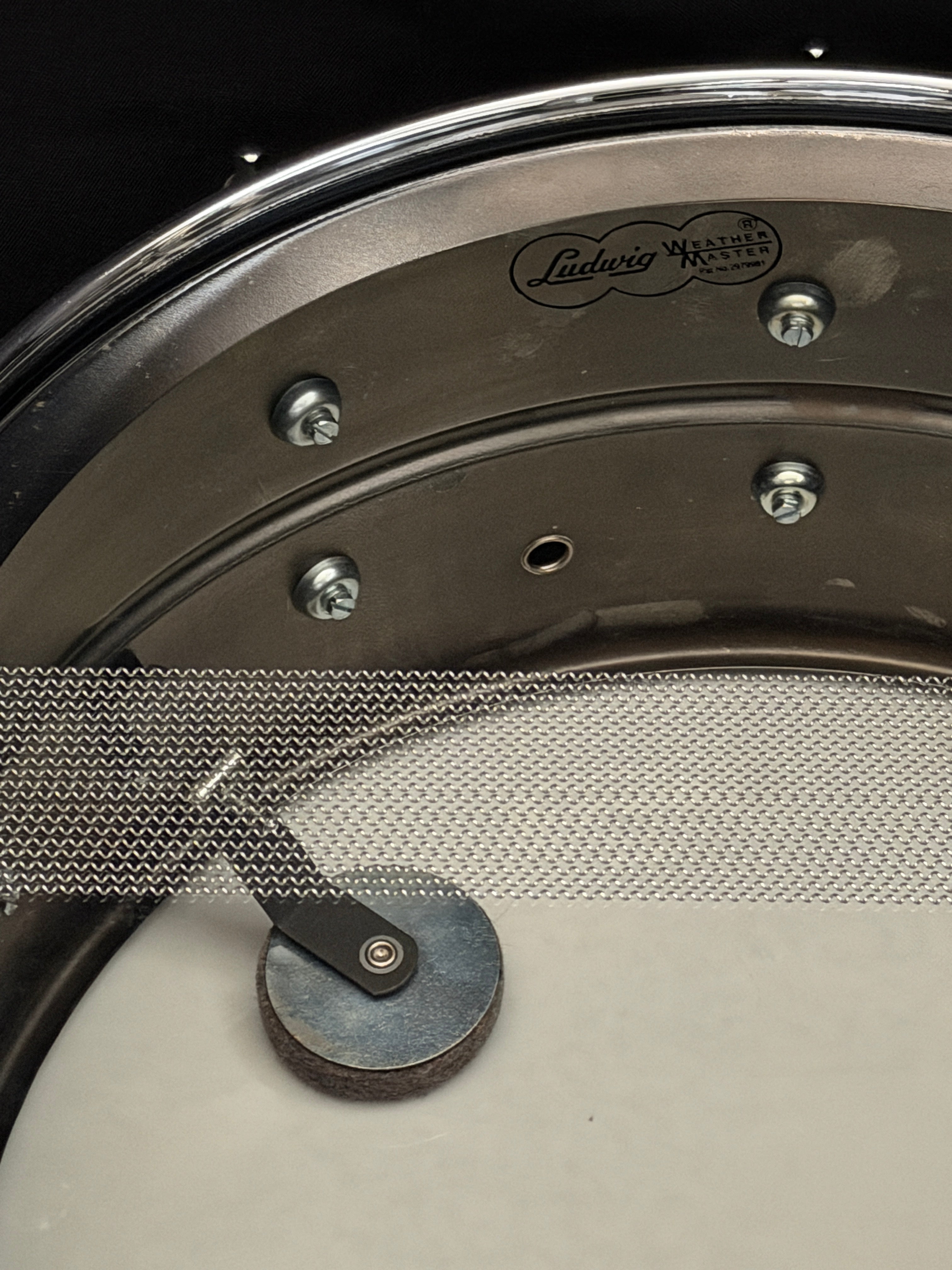 Ludwig LB417 14” x 6,5” Black Beauty Supraphonic snare drum