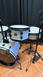 Ludwig Pocket Kit 16"-10"-13"-12" - Silver Sparkle by Questlove
