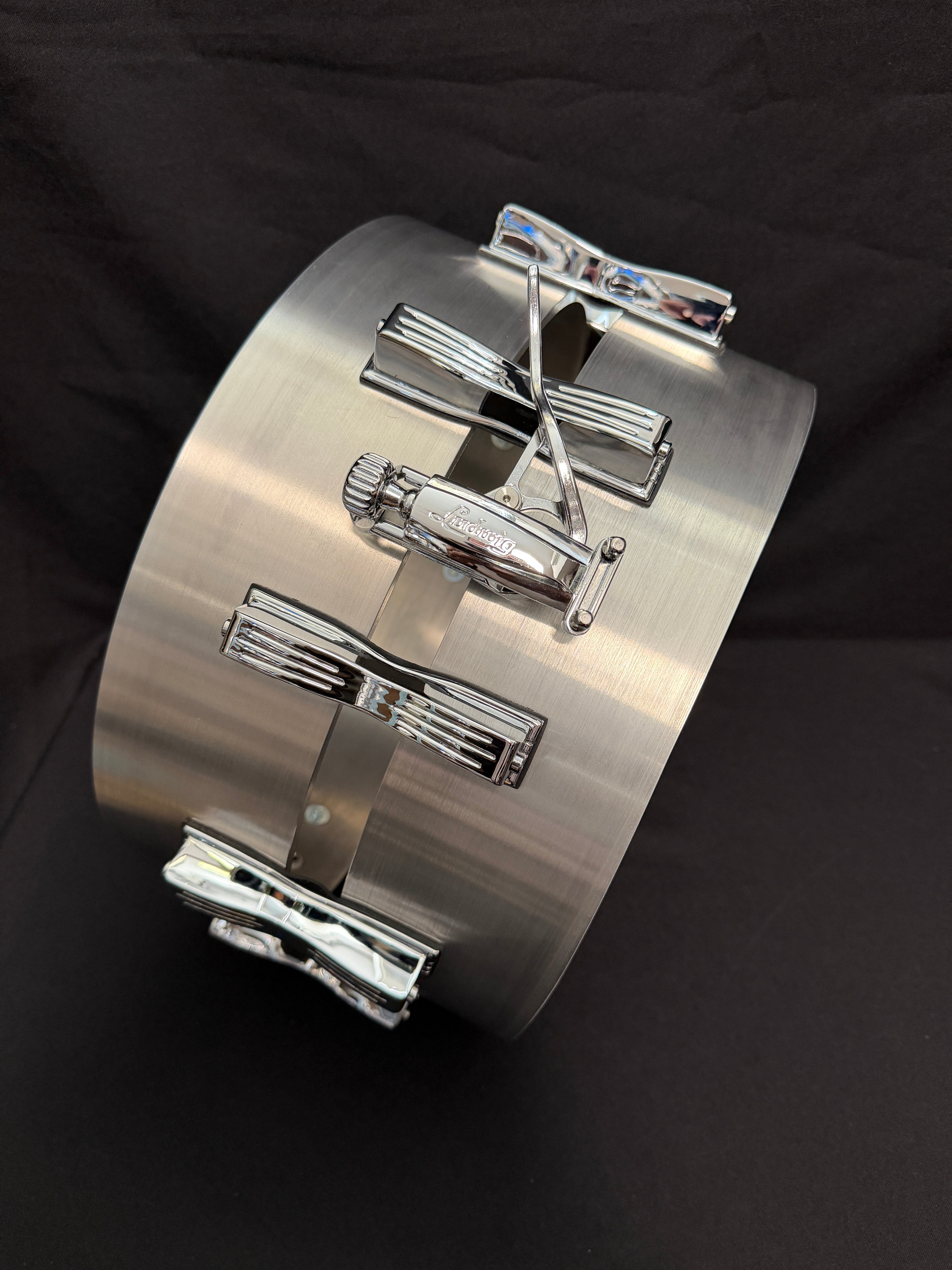 Ludwig Slotted Coliseum 14" x 8" Cast Aluminum Snare Drum
