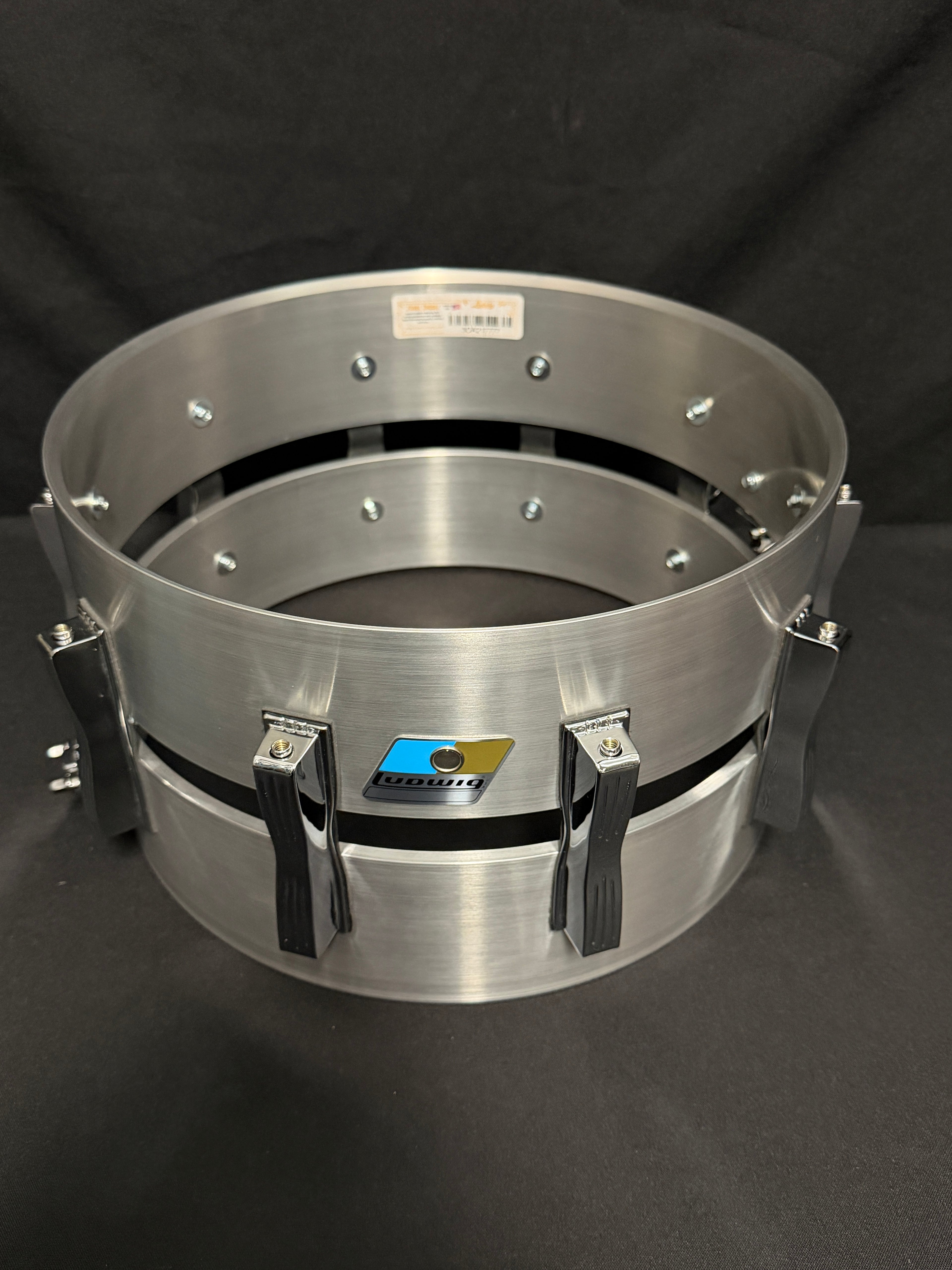 Ludwig Slotted Coliseum 14" x 8" Cast Aluminum Snare Drum