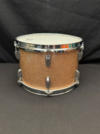 Ludwig Tom 12"x 8" Champagne Sparkle 3-ply shell from 1970