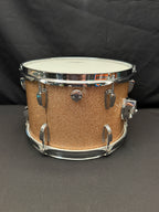 Ludwig Tom 12"x 8" Champagne Sparkle 3-ply shell from 1970