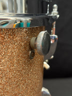 Ludwig Tom 12"x 8" Champagne Sparkle 3-ply shell from 1970