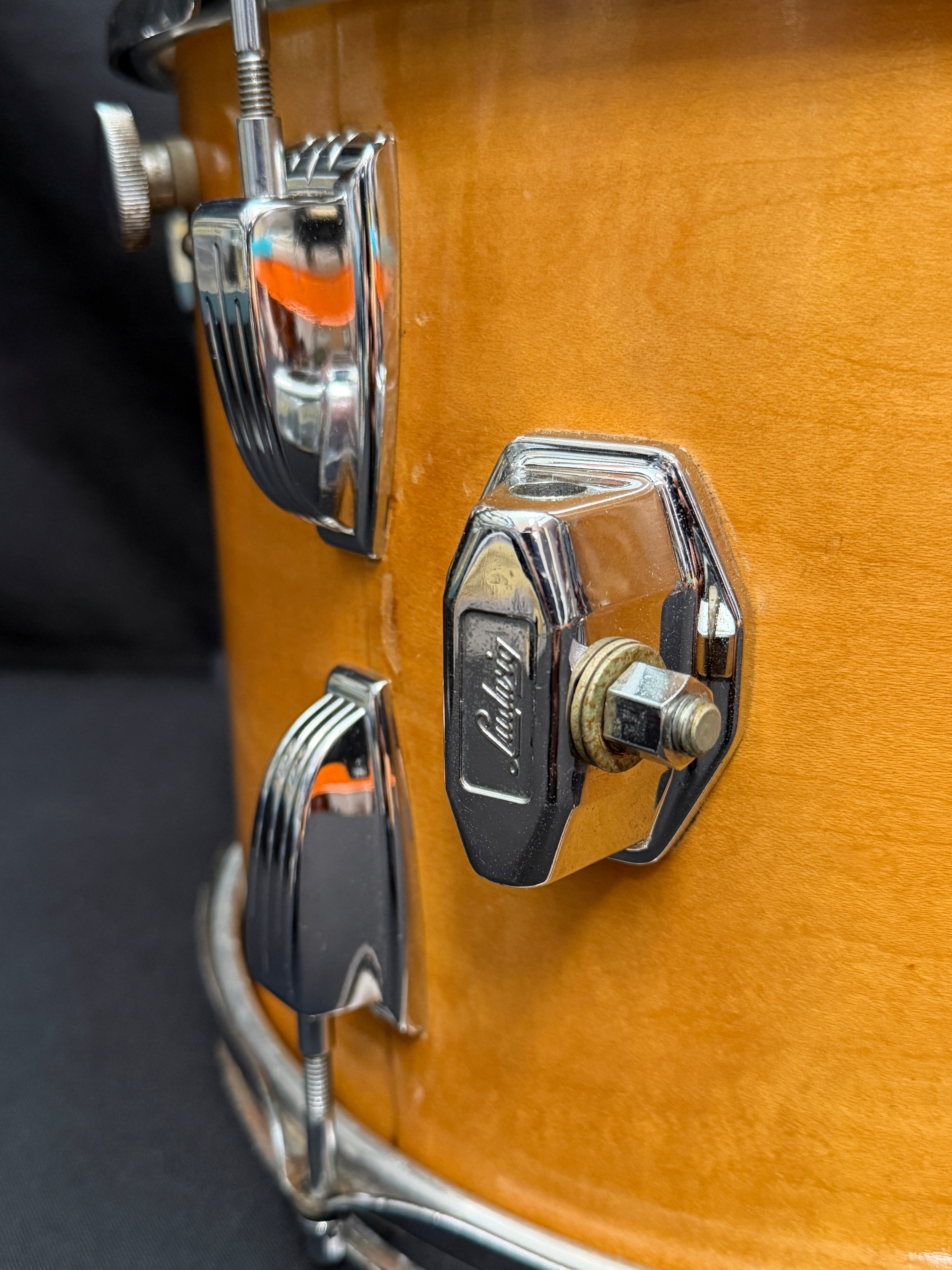 Ludwig Tom 13"x 9" Thermogloss 3-ply shell from 1972-73