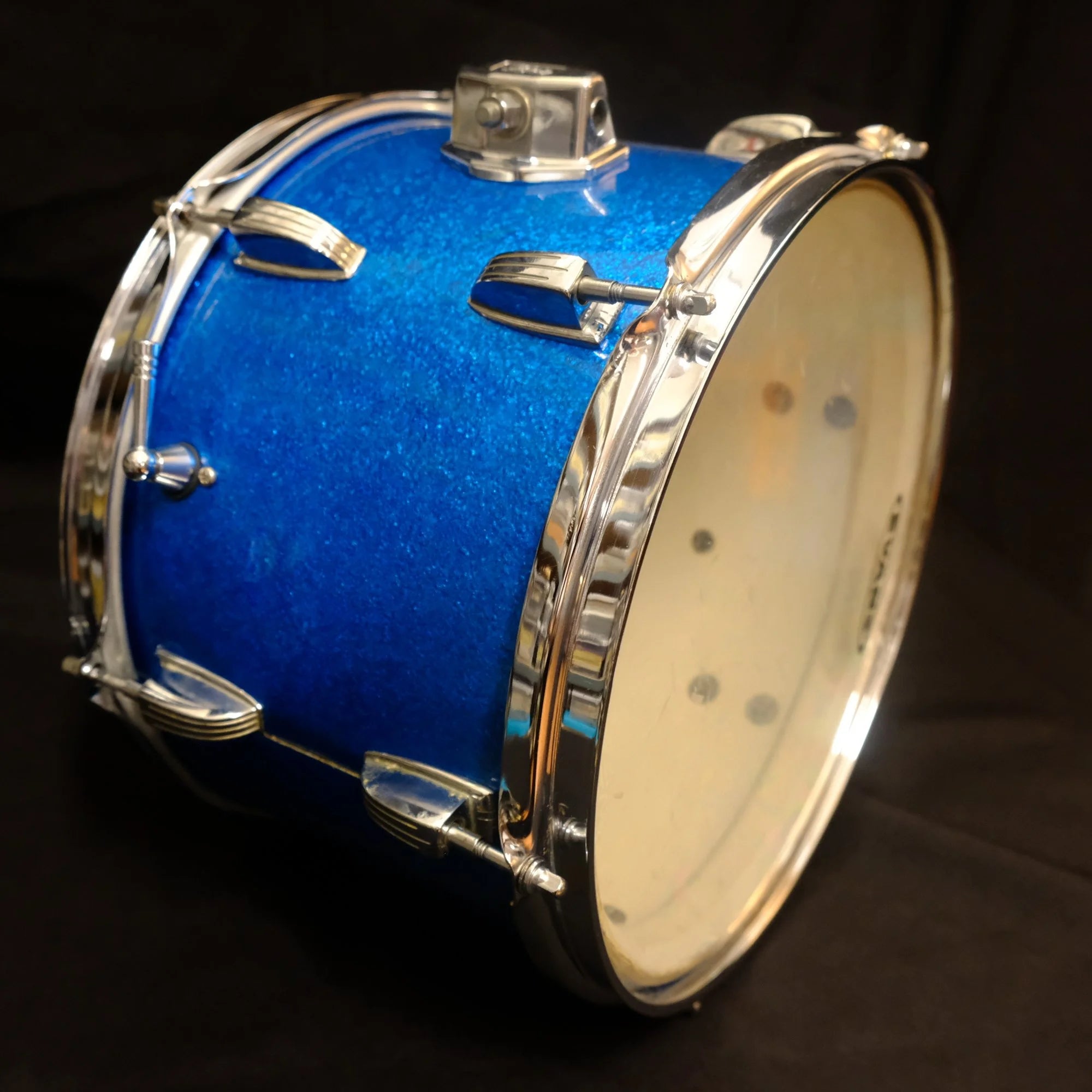 1966 Ludwig Tom 12"x 8" Blue Sparkle