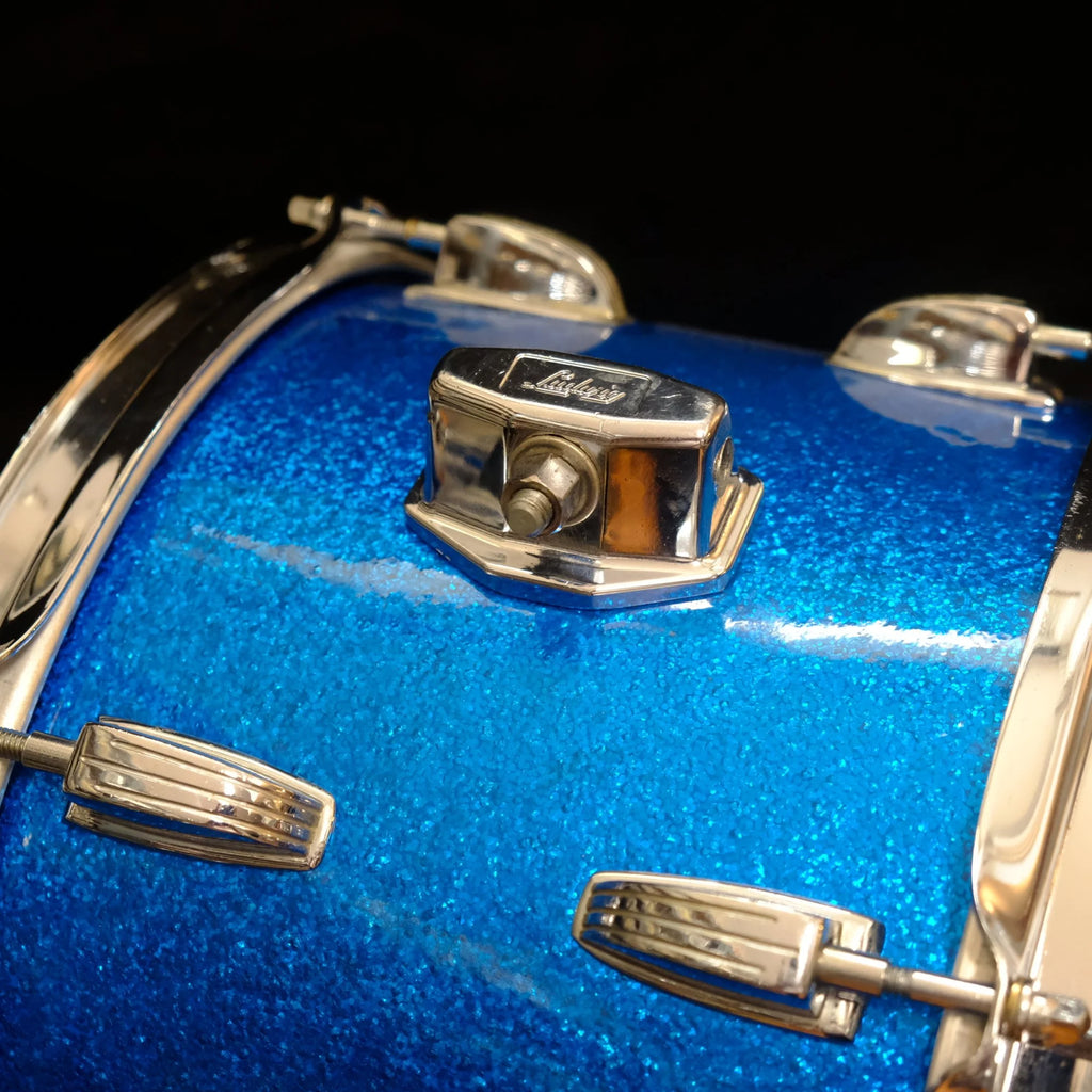 1966 Ludwig Tom 12"x 8" Blue Sparkle