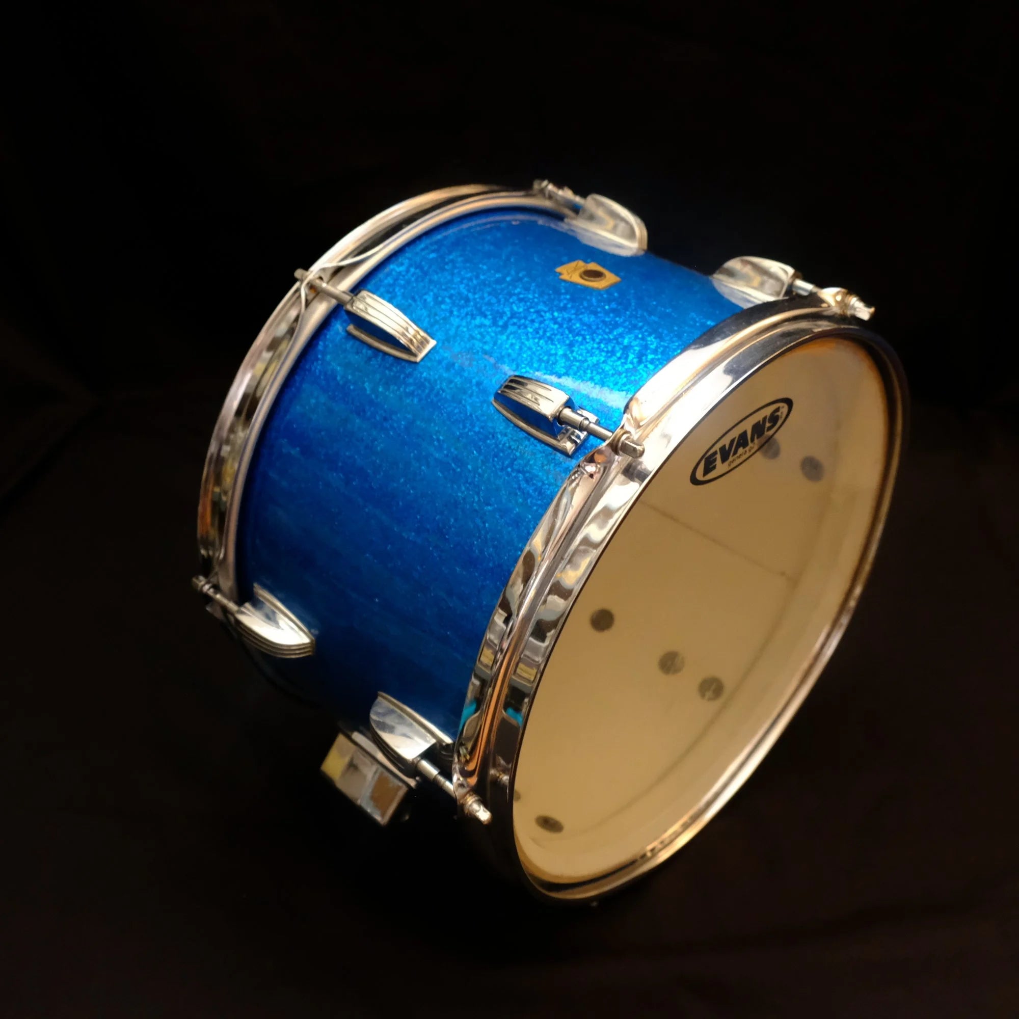 1966 Ludwig Tom 12"x 8" Blue Sparkle