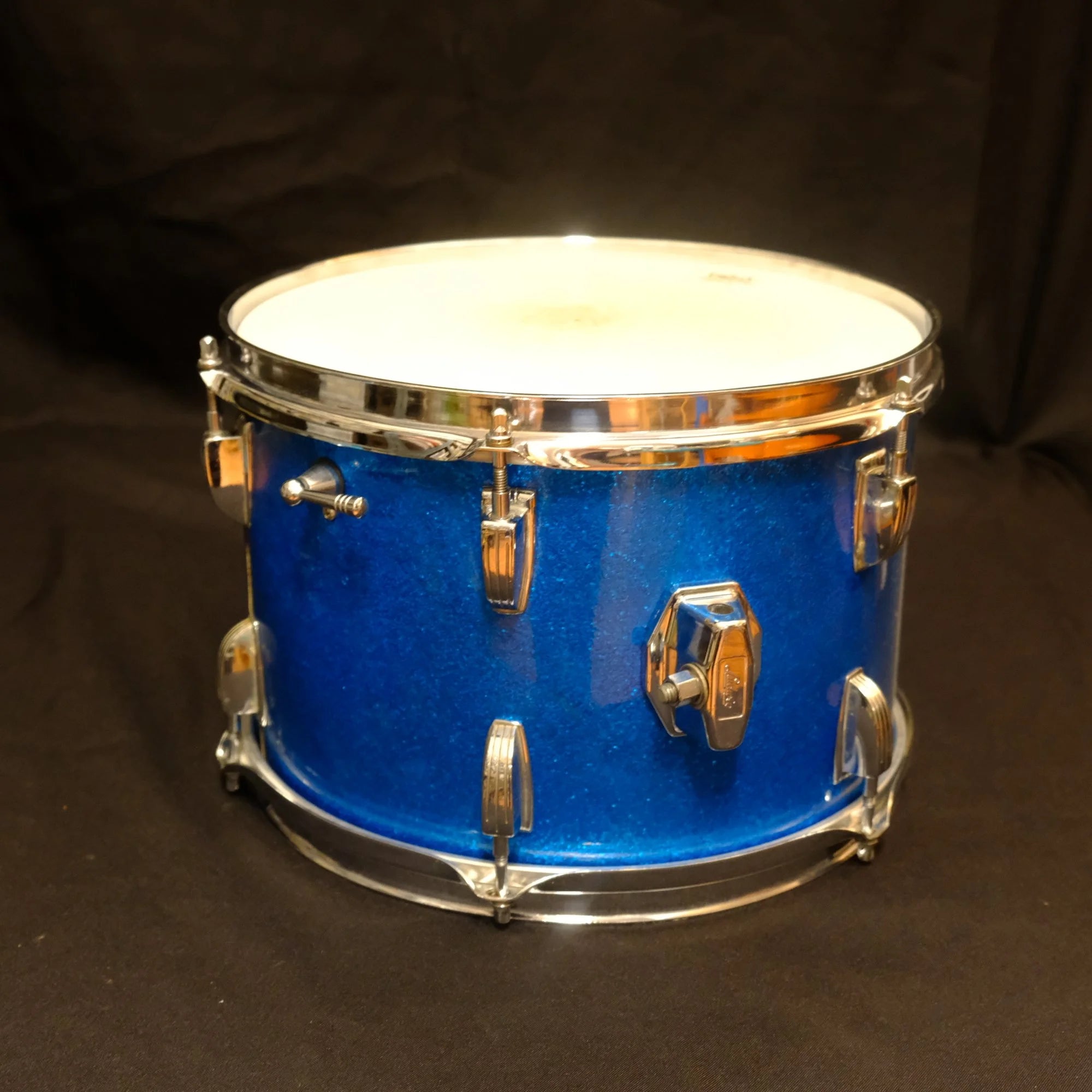 1966 Ludwig Tom 12"x 8" Blue Sparkle