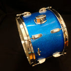 1966 Ludwig Tom 12"x 8" Blue Sparkle