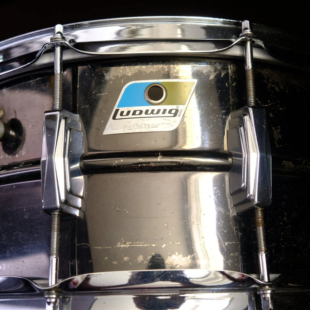 1979 Ludwig 14” x 6,5” Black Beauty Super Sensitive Snare Drum