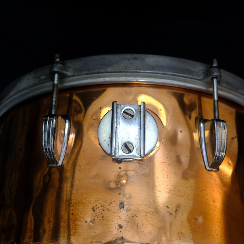 1965 Ludwig Copper Timbales 13" and 14"