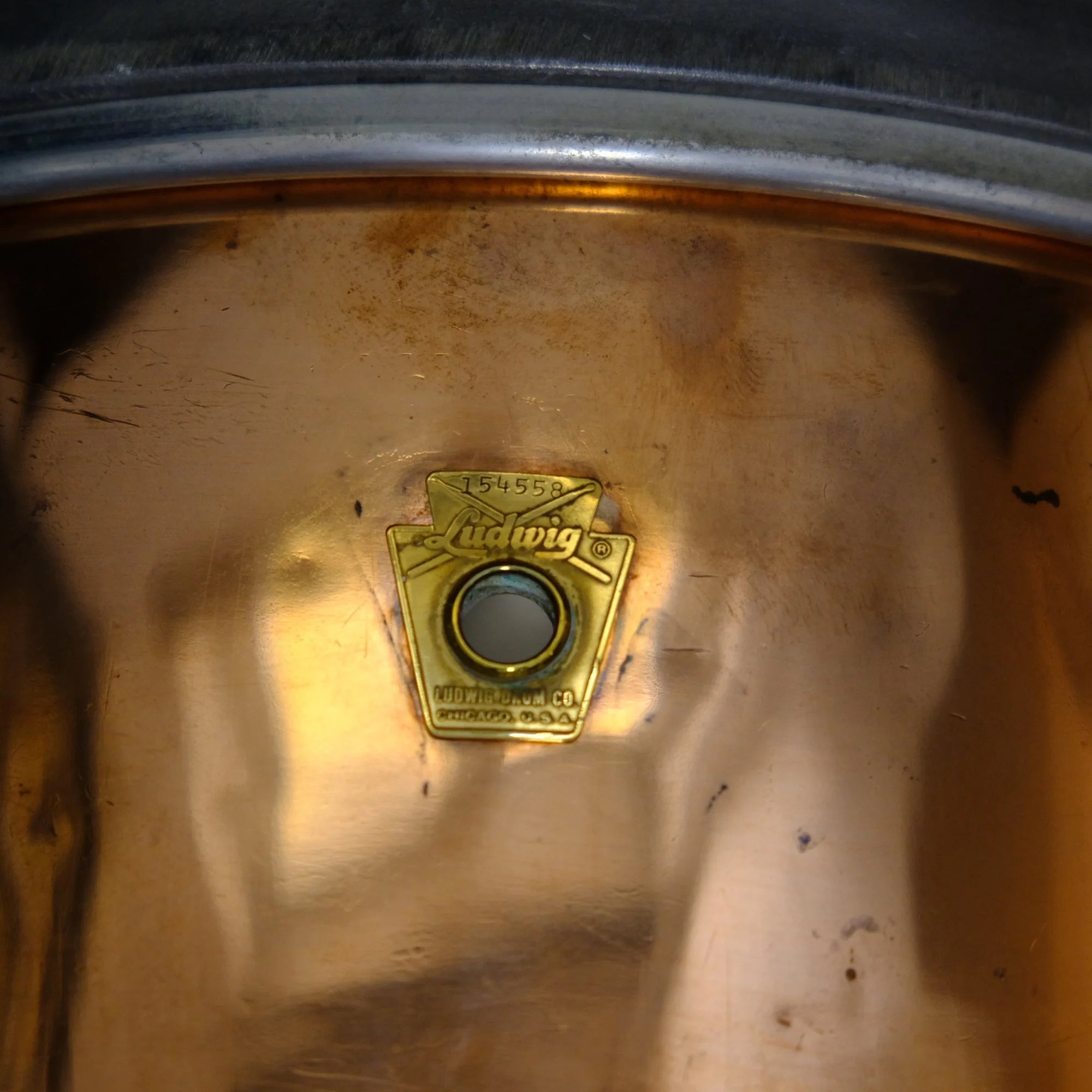 1965 Ludwig Copper Timbales 13" and 14"