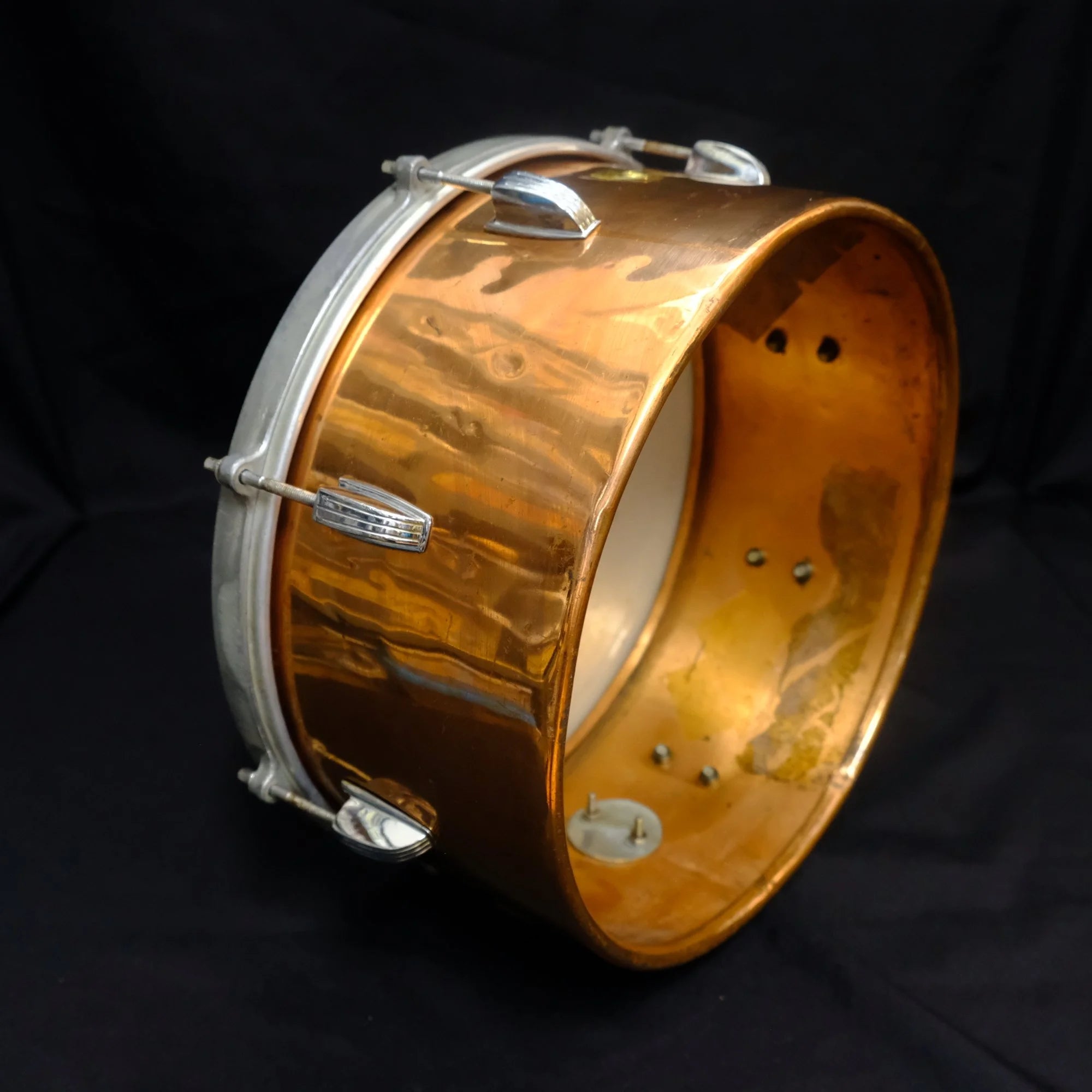1965 Ludwig Copper Timbales 13" and 14"