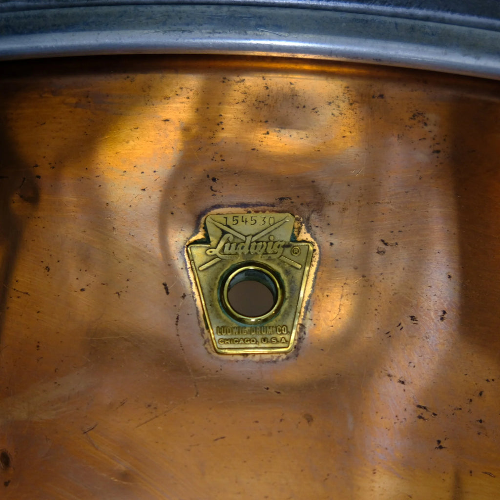 1965 Ludwig Copper Timbales 13" and 14"