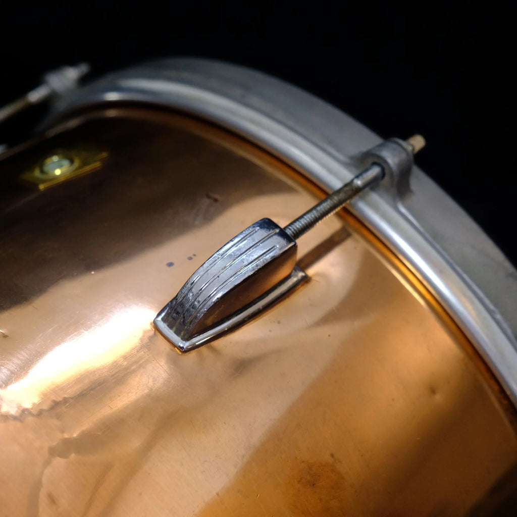 1965 Ludwig Copper Timbales 13" and 14"