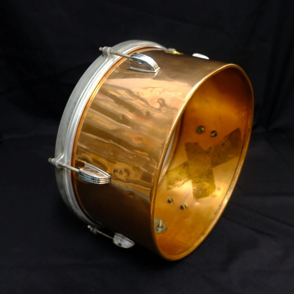 1965 Ludwig Copper Timbales 13" and 14"
