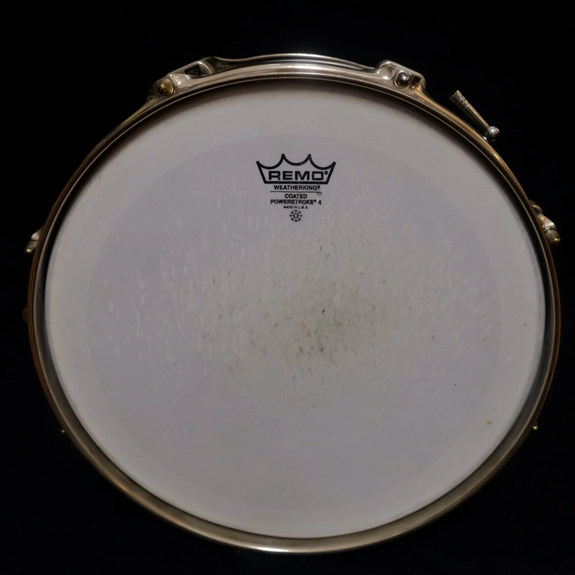 1964 Ludwig Downbeat 14"x 4" snare drum Black Oyster Pearl