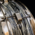 1964 Ludwig Downbeat 14"x 4" snare drum Black Oyster Pearl