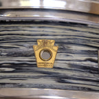 1964 Ludwig Downbeat 14"x 4" snare drum Black Oyster Pearl