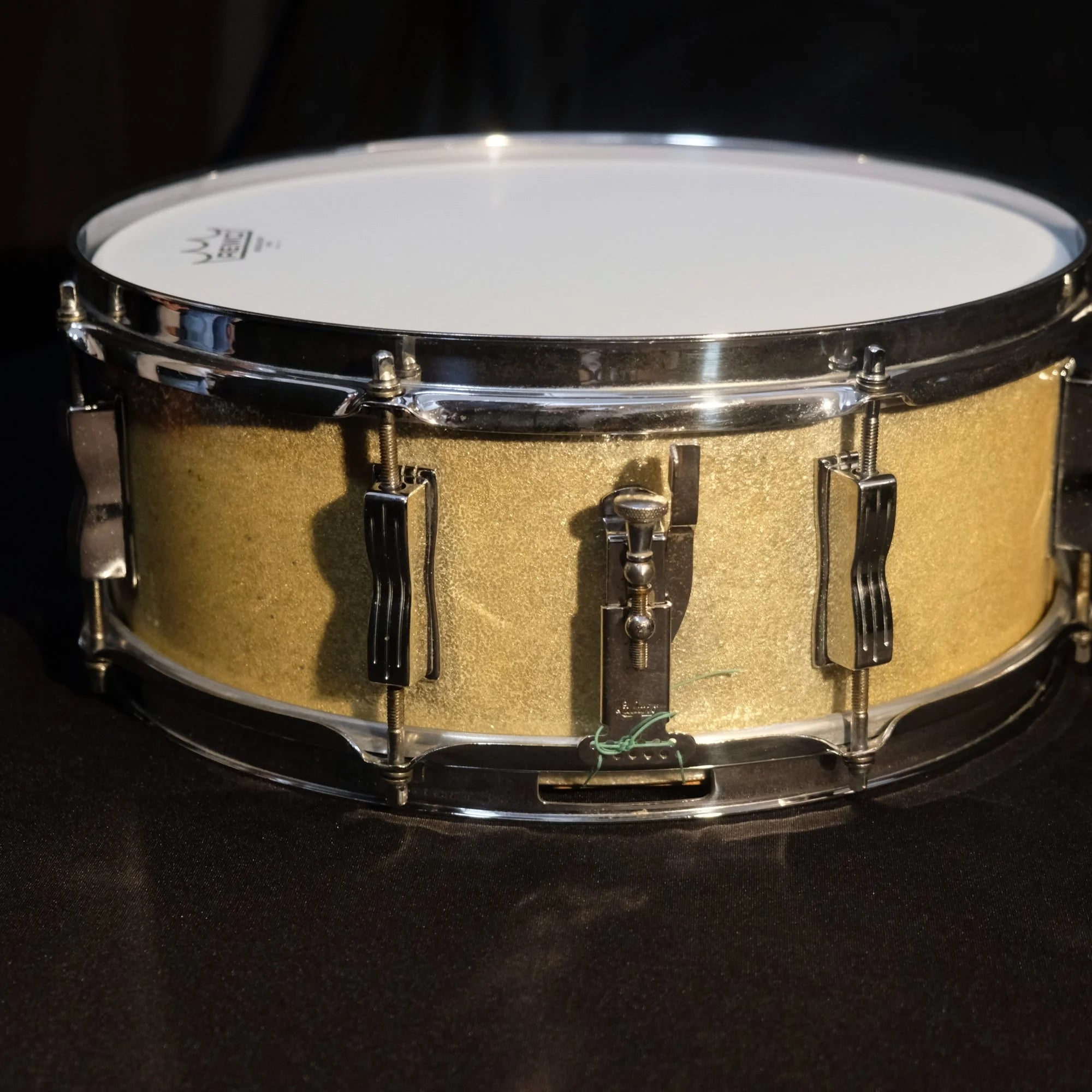 1965 Ludwig Jazz Festival 14" x 5" (Ginger) Silver Sparkle snare drum